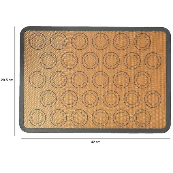 Silikoninen leivontamatto 42x29,5cm 2-pack