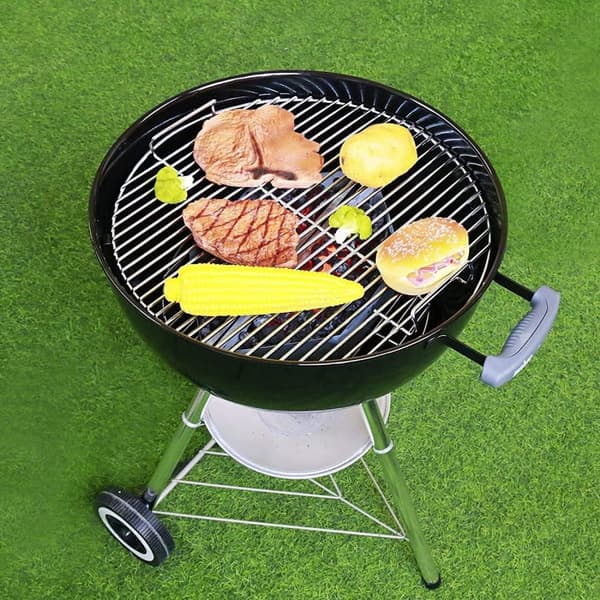 Hiiligrillit BBQ-grilli ulkona takkauuni Puutarha Patio Puuhirsi Grilli Verkkosetti Ruoanlaittovälineet Leirintäalue liesi