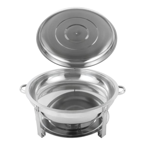 Chafing Dish, 9L Kapacitet, Rustfrit Stål Konstruktion, Ideel til Buffeter