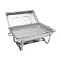 Miniatyrbillede 1 af 2: Chafing Dish, 9L Kapacitet, Moderne Rustfrit Stål Design,Sølv
