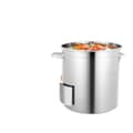 Miniatyrbillede 1 af 4: Rustfrit Stål Suppegryde, 35L Kapacitet, Holdbar Konstruktion, Nem at Rengøre