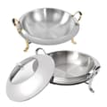 Pikkukuva 3 / 4: Chafing Dish, Säädettävä Tulensääntö, Kestävä Ruostumaton Teräsrakennus
