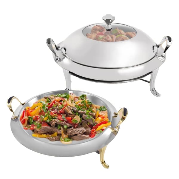 Chafing Dish, Säädettävä Tulensääntö, Kestävä Ruostumaton Teräsrakennus
