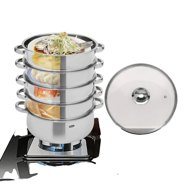 Dampkoger, 5-lags, Rustfrit stål