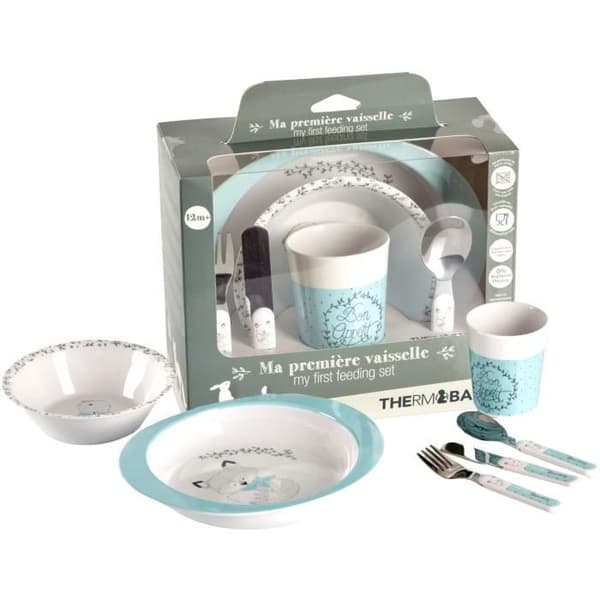 THERMOBABY Melamin-servis - Skog