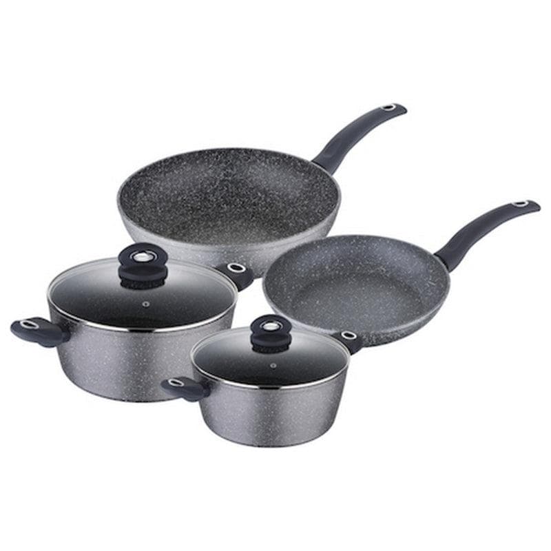 Cookware Bergner Orion Grey Aluminium Toughened aluminium (6 pcs)