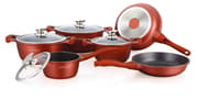 Royalty Line köksset 10 delar - Kastrull set med stekpannor Nonstick Induktion