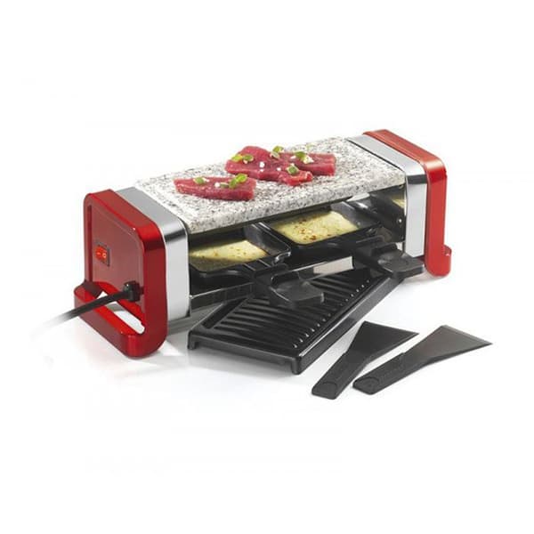 Raclette / sten / grill Duo röd - KÖKKOCK - GR202-350R - 350W - 2 personer