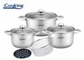 Miniatyrbillede 2 af 10: SET GATIT DIN INOX 8 PIESE, VICTORIA
