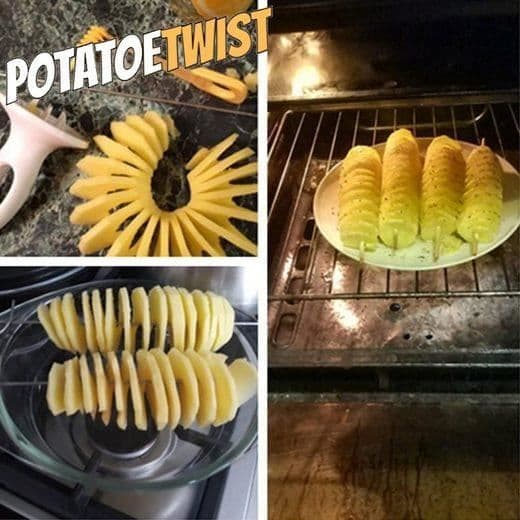 Spiralskärare - MAVURA - PotatoeTwist - Rostfritt stål - Kökstillbehör - 75 g