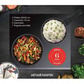 Miniatyrbild 2 av 4: Köksredskap - Alla värmekällor inklusive induktion - Arthur Martin - AM9582 - Aluminium - Non-stick - 6 delar - Avtagbart handtag