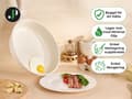 Miniatyrbild 5 av 6: Just Perfecto induktionskärl - kastruller - non-stick stekpanna - All-Range kastrull - PFOA- och PTFE-fri 21 st