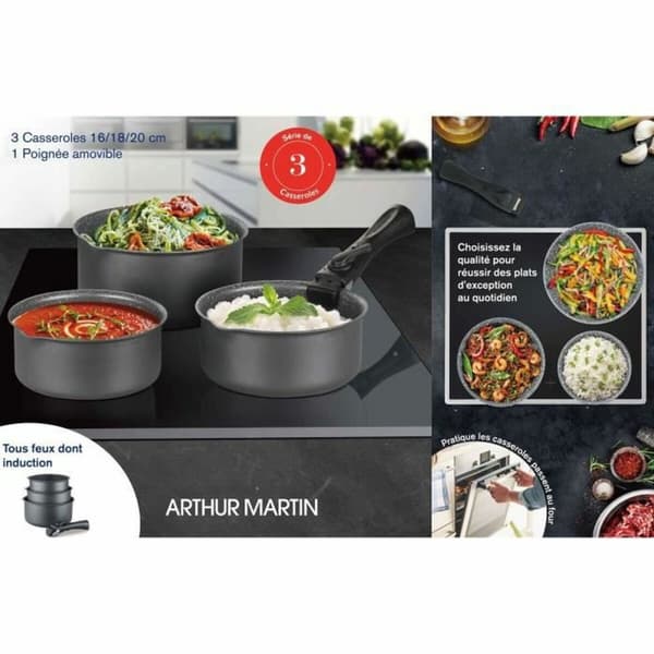 Kastrullset Arthur Martin