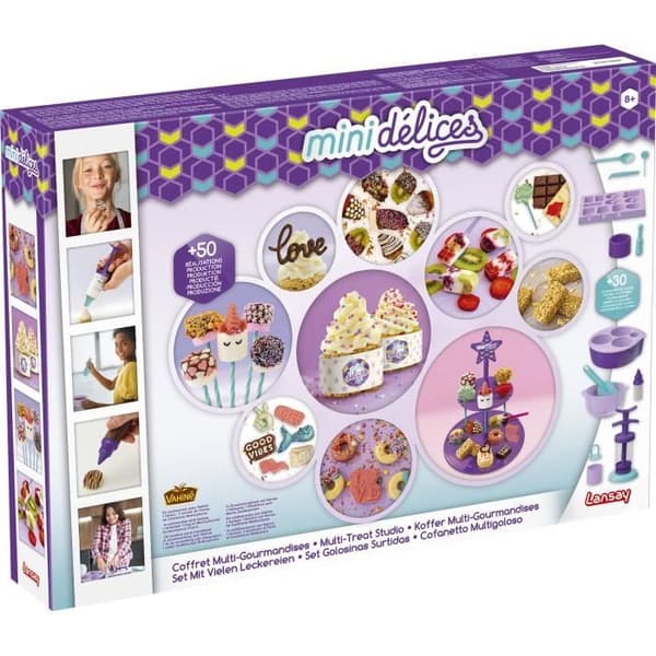 LANSAY - MINI DÉLICES - Multi-Delikatesslåda - Creative Cooking Workshop - Från 8 år
