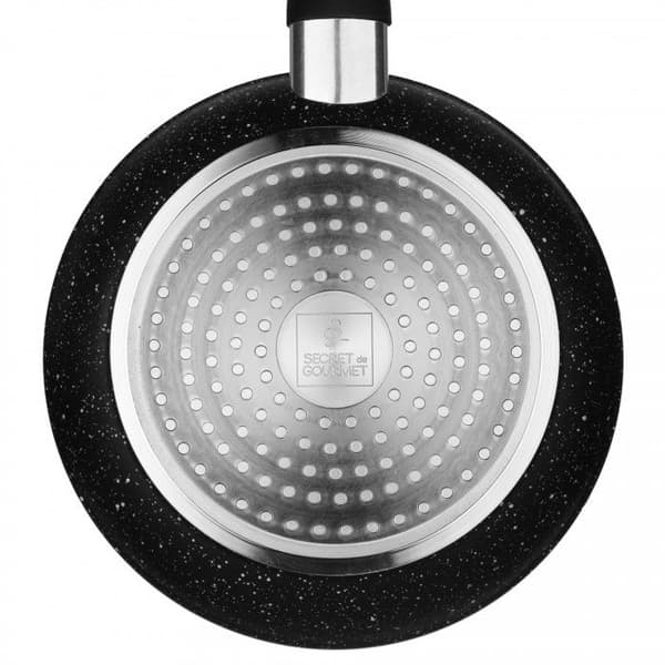 Smidda aluminiumstekpannor “Caractère” Secret de Gourmet - Smidda aluminiumstekpanna 20 cm