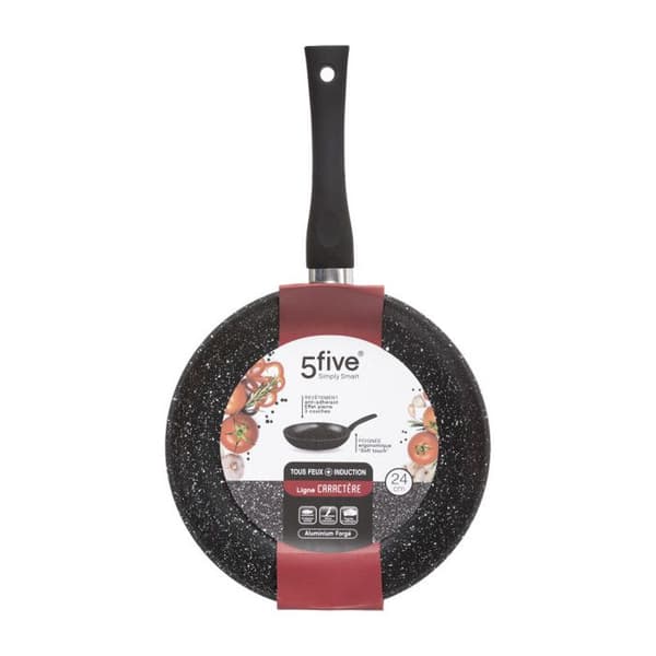 Smidda aluminiumstekpannor "Caractère" Secret de Gourmet - Smidda aluminiumstekpanna 24 cm