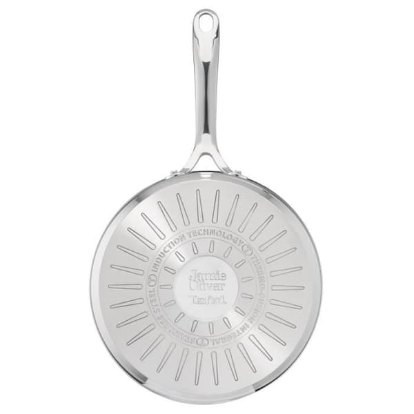 TEFAL E304S544 Jamie Oliver Cooks direkta kokkärl i rostfritt stål 8 st för alla värmekällor inklusive induktion