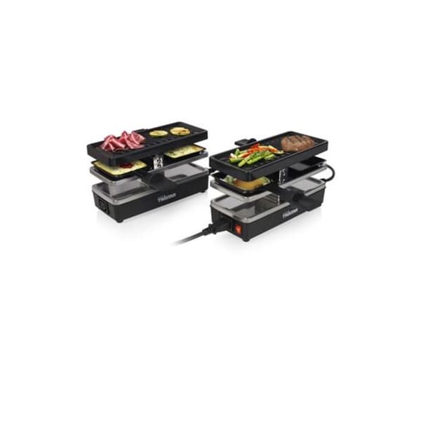 Raclettegrill - TRISTAR - RA-2742 - Sammankopplingsbar - 4 personer - Svart