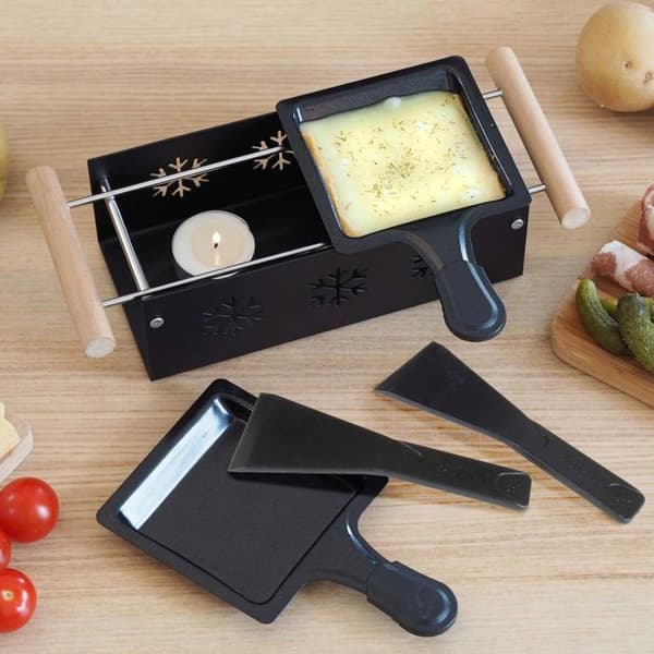 Raclette med levande ljus Duo