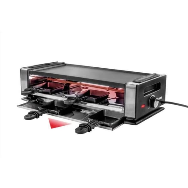 Racletteapparat - Unold - Delice Basic - Svart - 8 personer - Greblon® non-stick