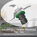 Miniatyrbild 3 av 6: Ersättningsbladskniv för Vorwerk Thermomix TM5 TM6 - Thermomix TM5 TM6 Blade Thermomix TM5 TM6 kniv