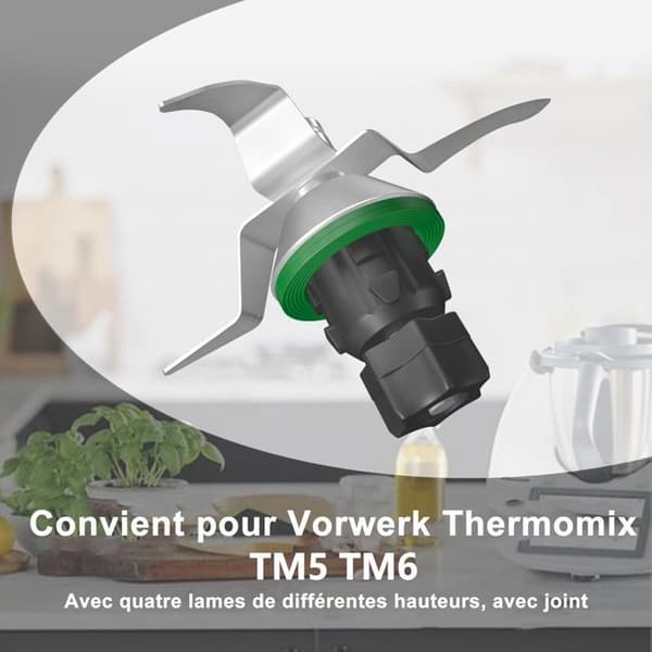 Ersättningsbladskniv för Vorwerk Thermomix TM5 TM6 - Thermomix TM5 TM6 Blade Thermomix TM5 TM6 kniv