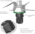 Miniatyrbild 4 av 6: Ersättningsbladskniv för Vorwerk Thermomix TM5 TM6 - Thermomix TM5 TM6 Blade Thermomix TM5 TM6 kniv