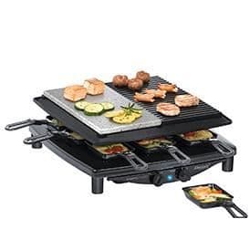 Grill - Steba - RC4 Plus Deluxe - Svart - 1450W - Fyrkantig yta