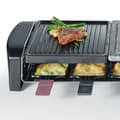 Miniatyrbild 2 av 5: Apparat för raclette SEVERIN - RG9645 - För upp till 8 personer - Kombinerade grillplattor - 1400W