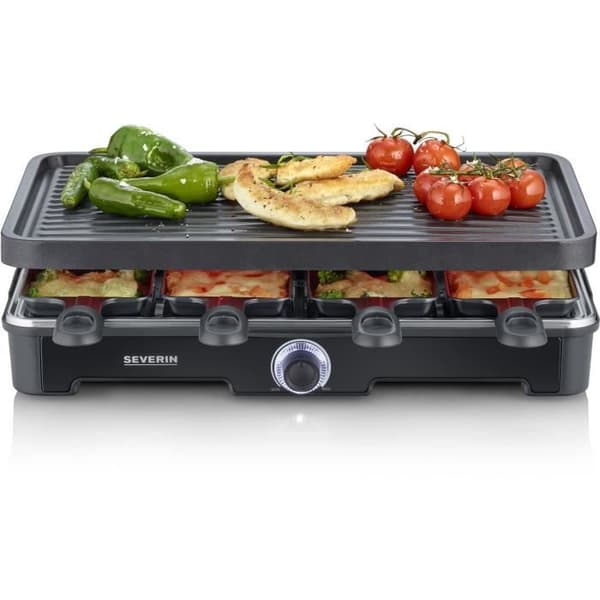 Racletteapparat SEVERIN - RG9670 - För upp till 8 personer - 1400W