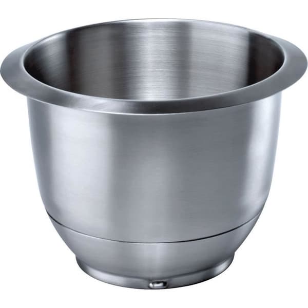 Rostfri skål - BOSCH - MUZ5ER2 - För köksmaskin MUM5 - 3,9 L - Upp till 0,75 kg mjöl + övriga ingredienser (2 kg max.)