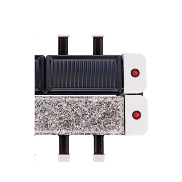 Raclettemaskin - LITE BALANS - 8502 - 8 personer - 1200W - Avtagbar platta