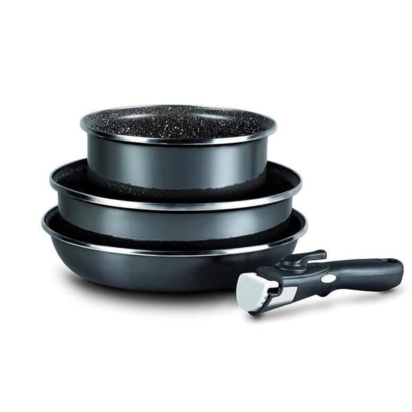 SET MED 3 KÖKSDELAR GRYTA/PAJ/PAN