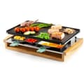 Miniatyrbild 3 av 6: DOMO DO9246G - Bambu raclette-grillapparat - 1200W - 3 nivåer - 8 personer - Beständighet i rostfritt stål