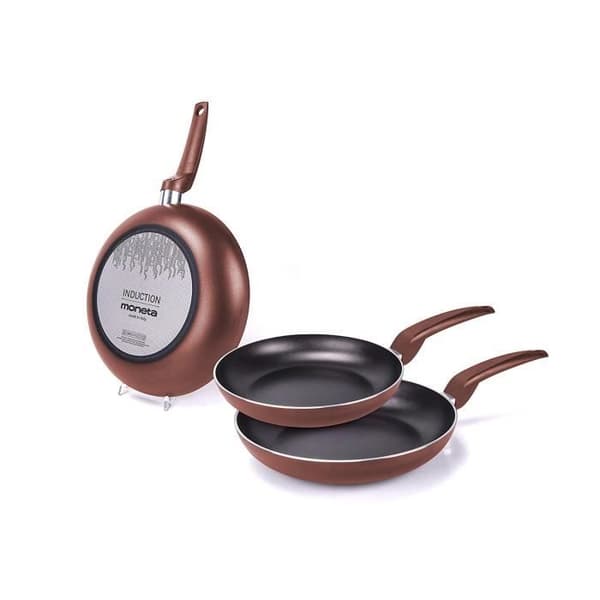Moneta Set grytor Stratomax Induktion Pad. aluminium, 20 + 24 + 28 cm, Koppar - 0012793993