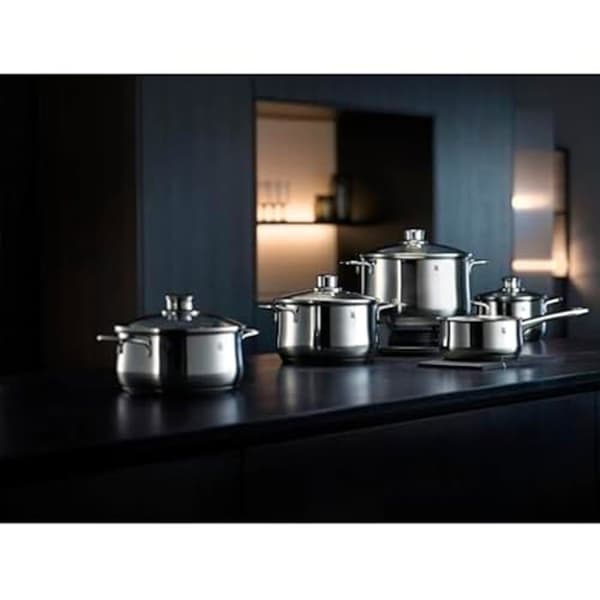 Köksredskap - WMF - Set med 5 köksredskap - Kromat stål - Induktionskompatibel - 80 cm