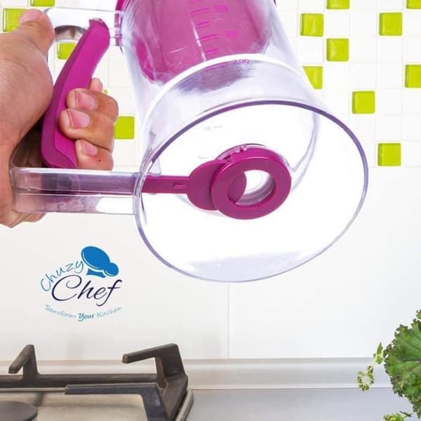 Dispenser för degseparator, handdispenser, 900 ml Crepe Maker, måttbägare, degtratt
