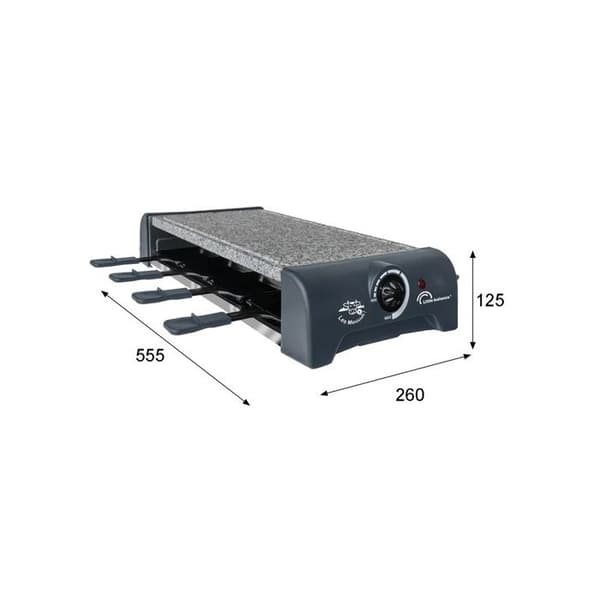 Little Balance Racletteapparat 8 personer 1300w + grillsten - 8751