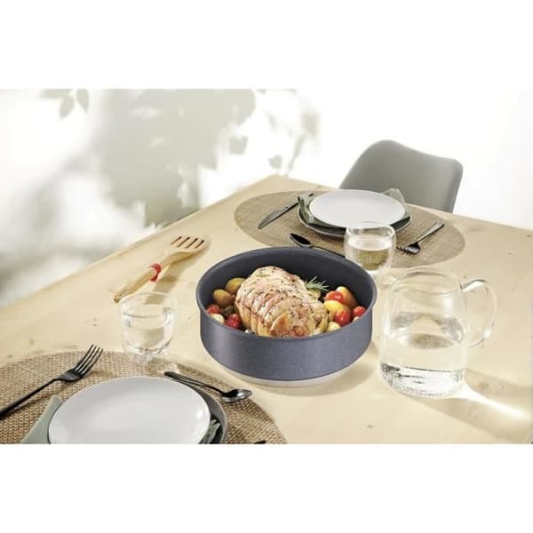 Tefal Ingenio kökstillbehör 14 st, Induktion, Non-stick beläggning, Stapelbar, Diskmaskinssäker, Stekpannor och kastruller,