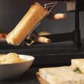 Miniatyrbild 3 av 5: Raclette med köttgrill - CECOTEC - 600 W - Svart - Rostfritt stål