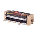 Miniatyrbild 2 av 5: LITE BALANS - Raclette / Grill - 1500W - 8 personer - Elegans - trä/rostfritt stål - 8388