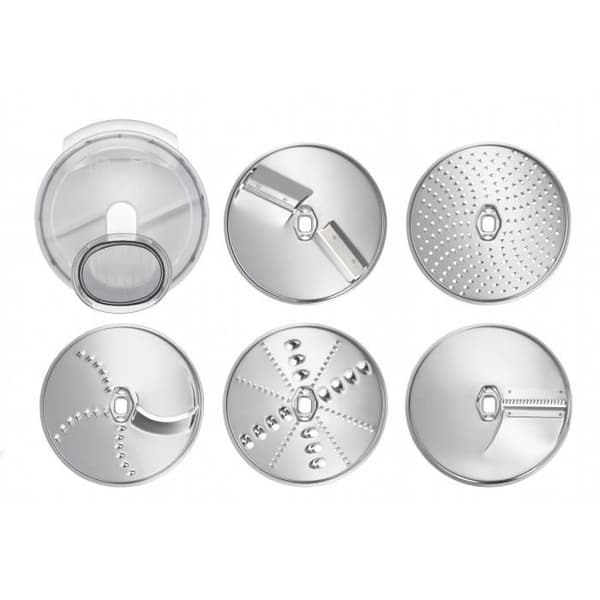 Tillbehör till BOSCH MUM5 köksmaskin - VeggieLove set: 1 enl. Rivjärn/skärare - 5 skivor
