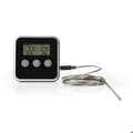Miniatyrbild 1 av 2: Nedis kötttermometer 0 - 250 °C Digital displaytimer