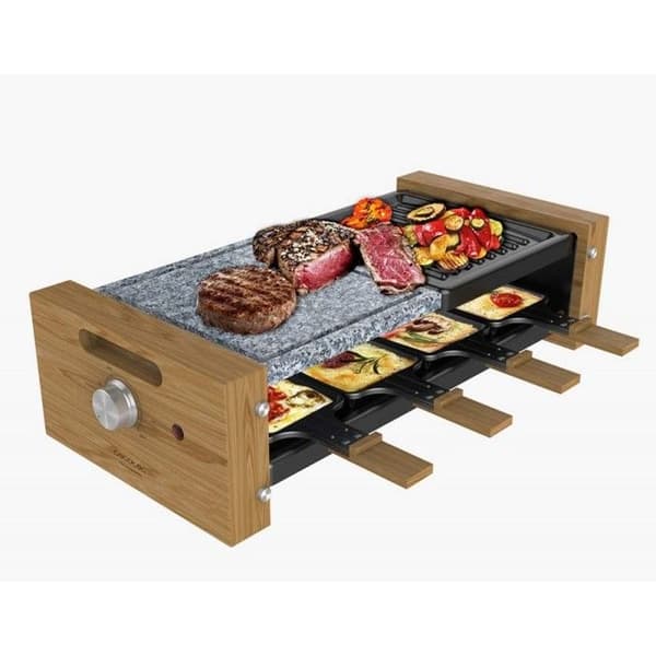Cecotec Raclette Ost &amp; Grill 8400 Wood MixGrill