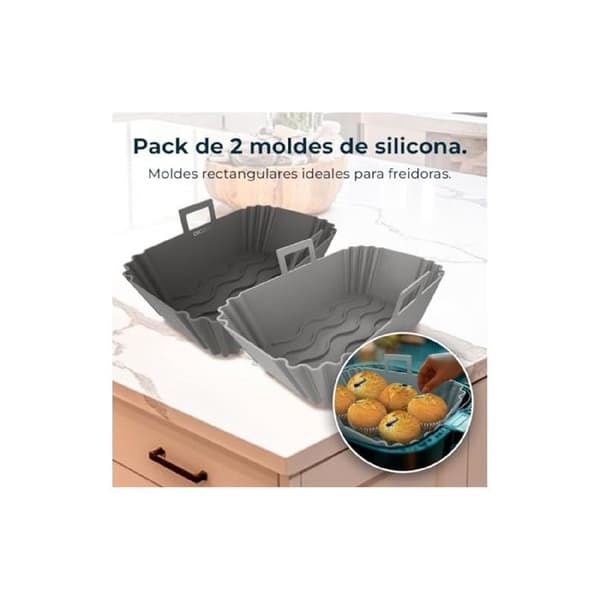 Cecotec Tillbehör för luftfritöser Cecofry TwinBucket Pakettillbehör