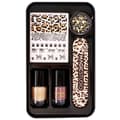Miniatyrbild 2 av 2: Magic Studio Nail Art Wild Safari manikyr kit - brun och svart - 16x33x9 cm