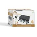 Miniatyrbild 4 av 4: Apparat för raclette LITTLE BALANCE - Maxi Grill &amp; Cheese - För upp till 8 personer - Design Meuuuh - 1400W
