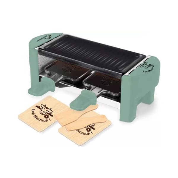 Raclette - LITEN BALANS - 8746 - Racletteapparat för 2 personer - Avtagbar grill - 320 W