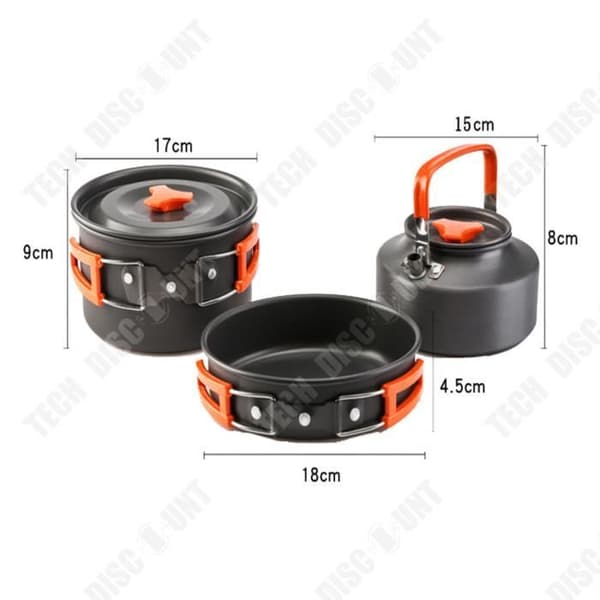 TD® Camping Tillbehör, Utomhus Camping Köksredskap, Köksredskap, Köksredskap Set - Typ A
