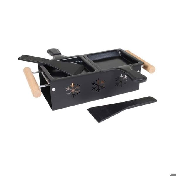 Raclette med stearinljus Duo - Märke - Modell - Järn - Gummi - 2 personer